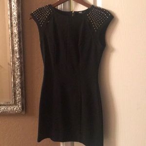 ABS mini dress